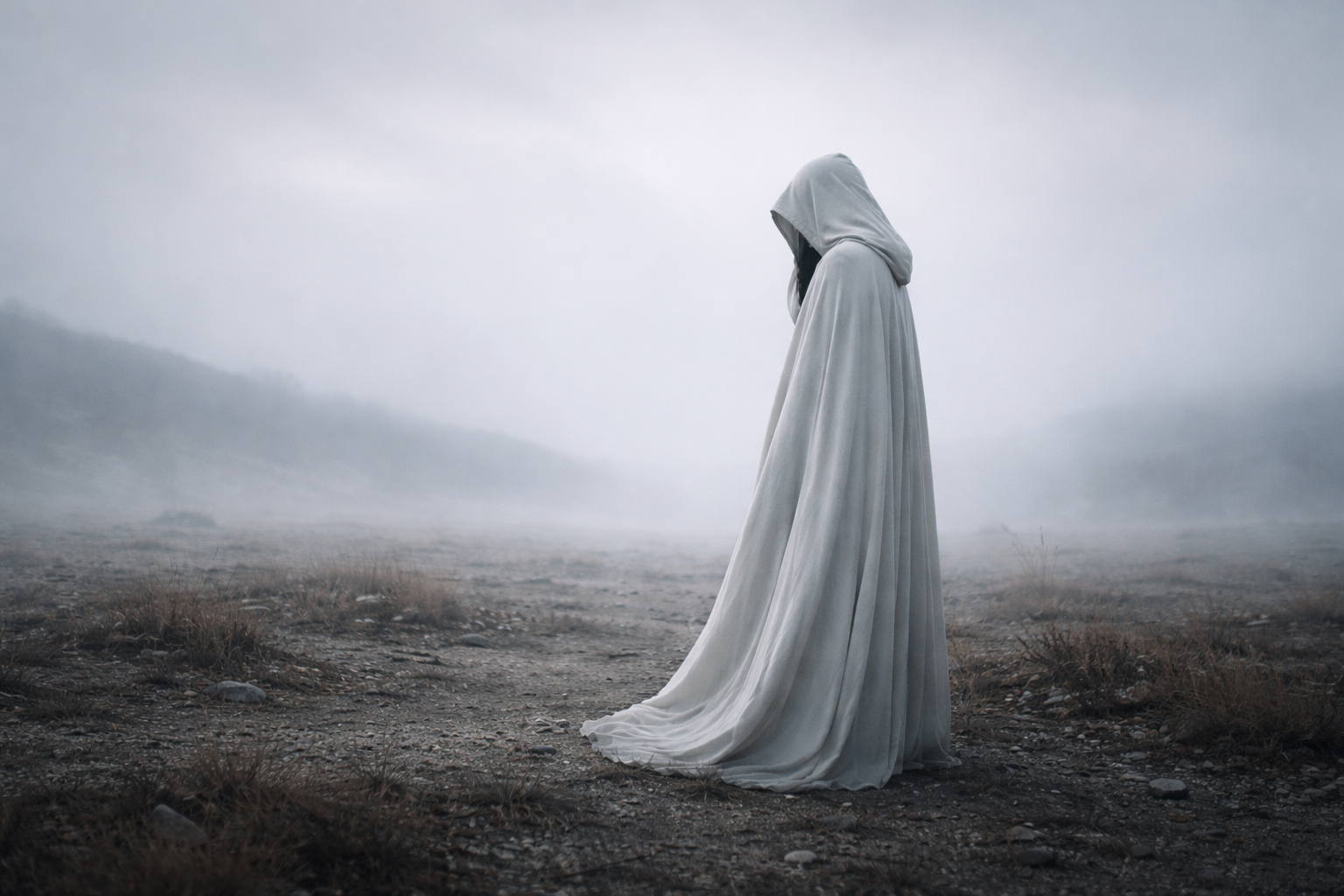 Dama u bijelom&nbsp;plaštu